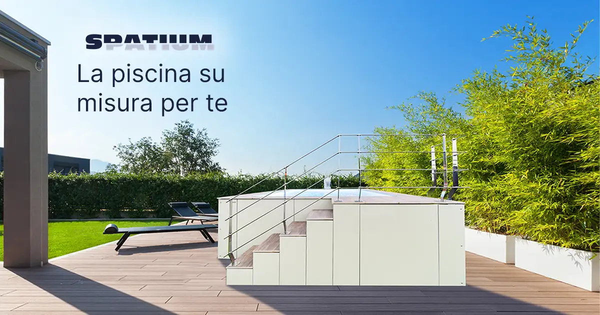 Piscina su misura fuori terra | Esperienze di benessere indimenticabili da vivere con il corpo e la mente esaltando ogni spazio.