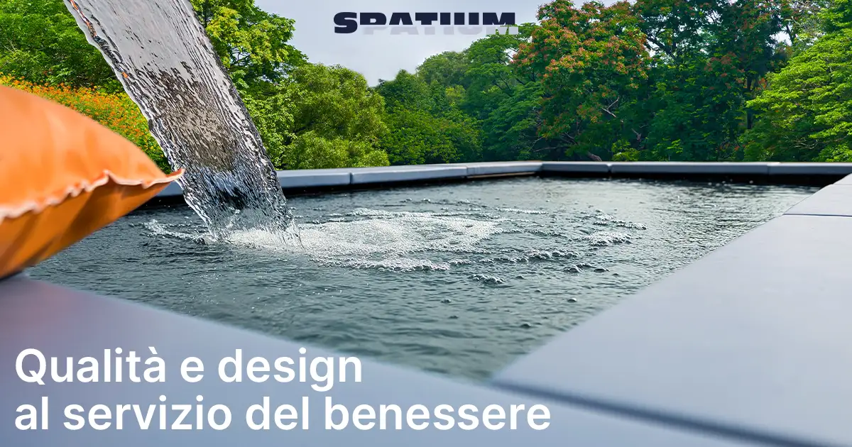 Piscine Made in Italy | Piscine fuori terra Spatium, un complemento d’arredo perfetto per vari contesti e destinazioni d’uso.