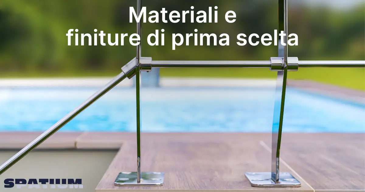 Piscine Made in Italy | Le piscine fuori terra Spatium sono modulari, soddisfacendo qualunque necessità progettuale e di personalizzazione.