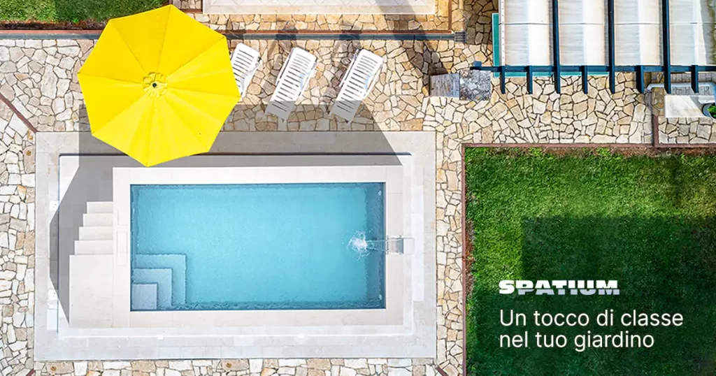 Piscine fuori terra di design | Quattro diversi modelli di piscina fuori terra, installabili in qualsiasi contesto, di design.